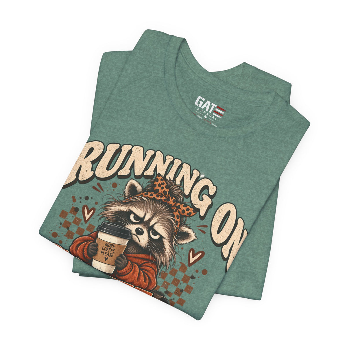 Running On Coffee & Bad Decisions T‑Shirt