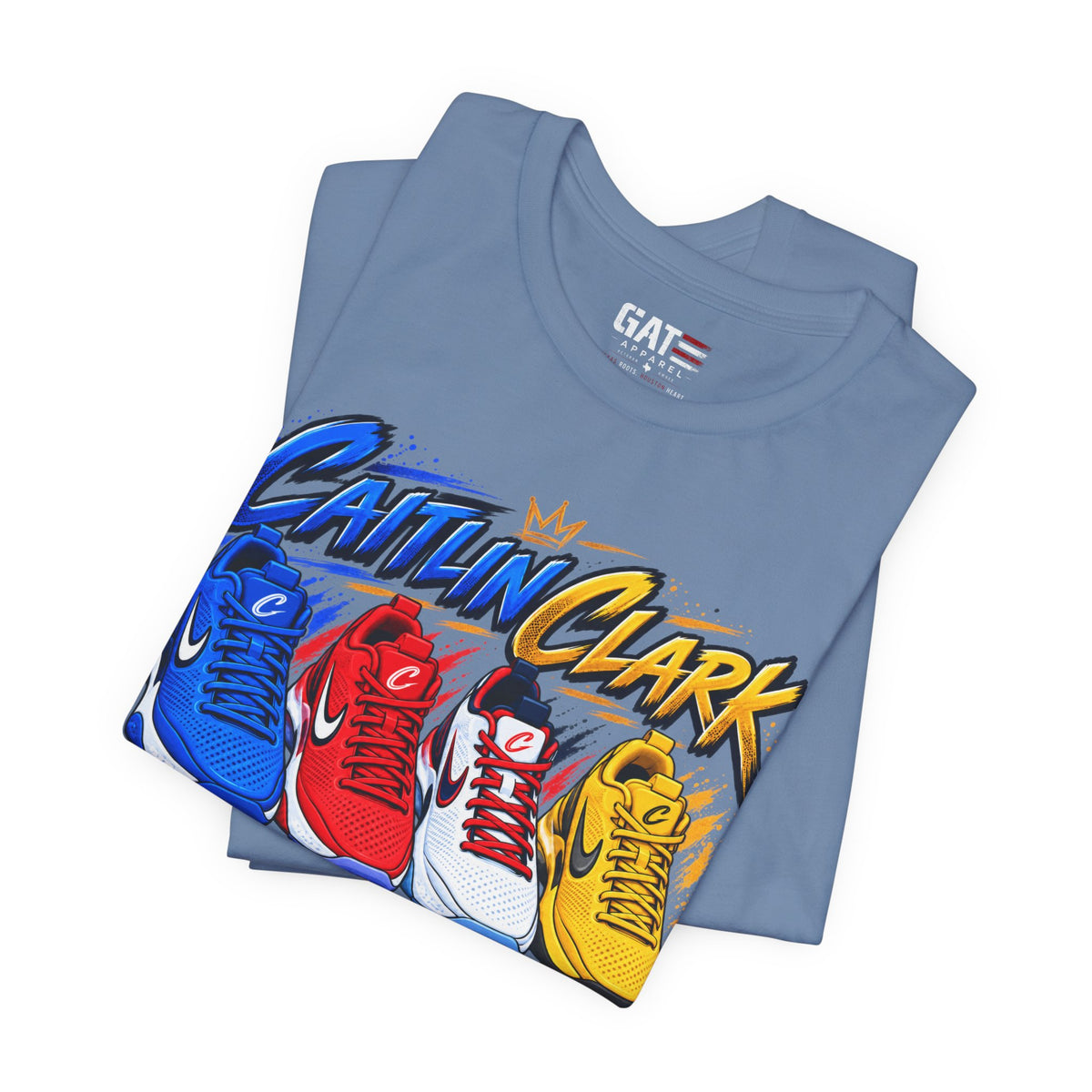 Caitlin Clark Built Different Sneaker Shirt | Indiana Fever Tee