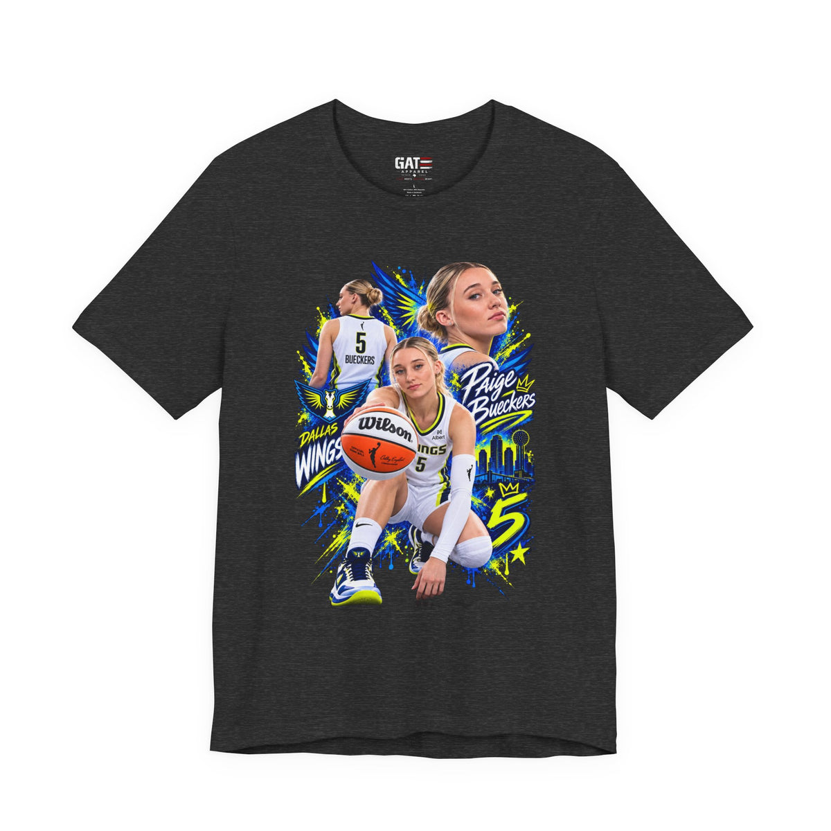 Paige Bueckers unisex basketball shirt mockup