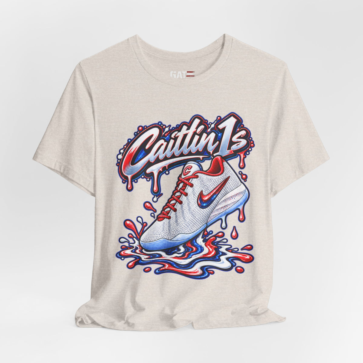 Caitlin Clark Caitlin 1s USA Whites Sneaker Shirt