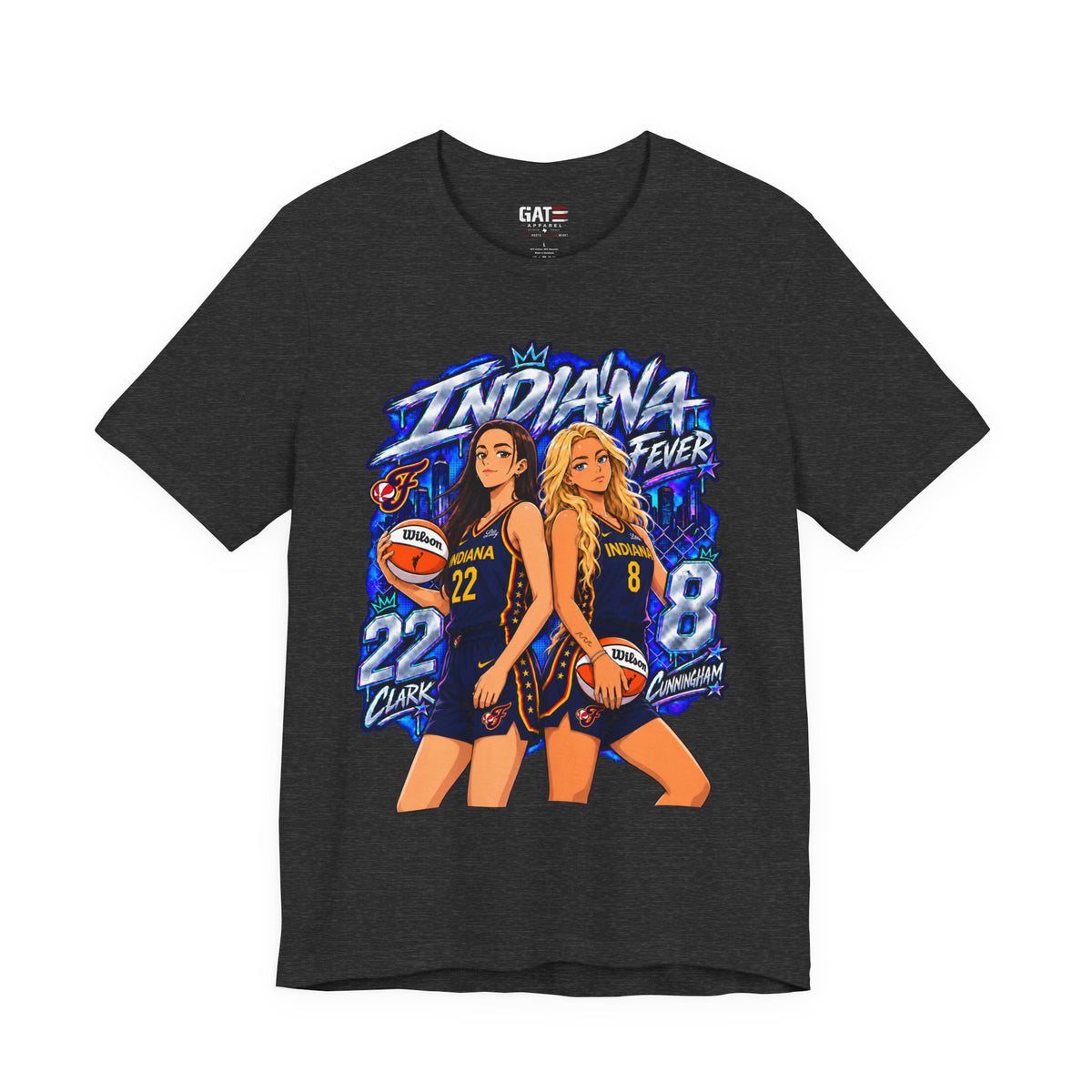 Caitlin Clark & Sophie Cunningham Anime Shirt | Style 2