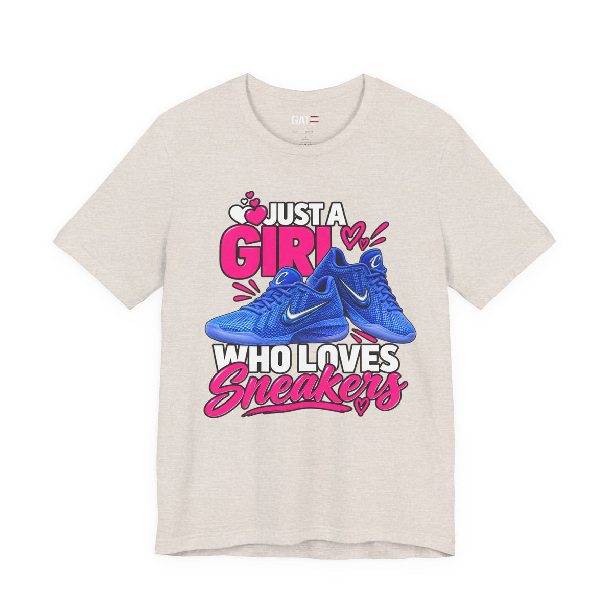 Caitlin Clark Caitlin 1s Just a Girl Sneaker Shirt | Style 1