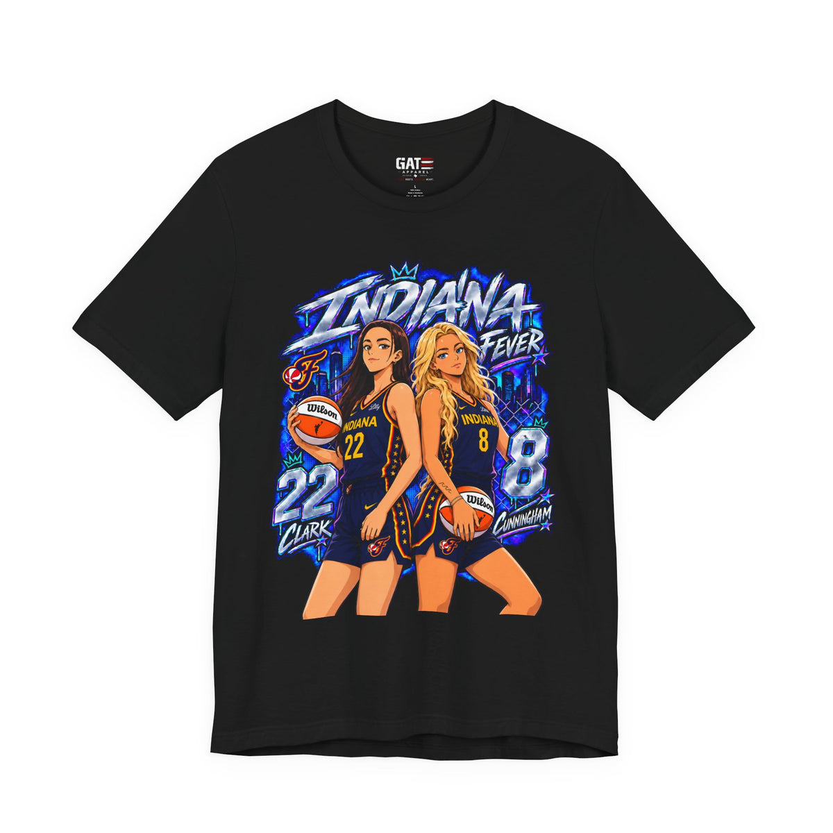 Caitlin Clark & Sophie Cunningham Anime Shirt | Style 2