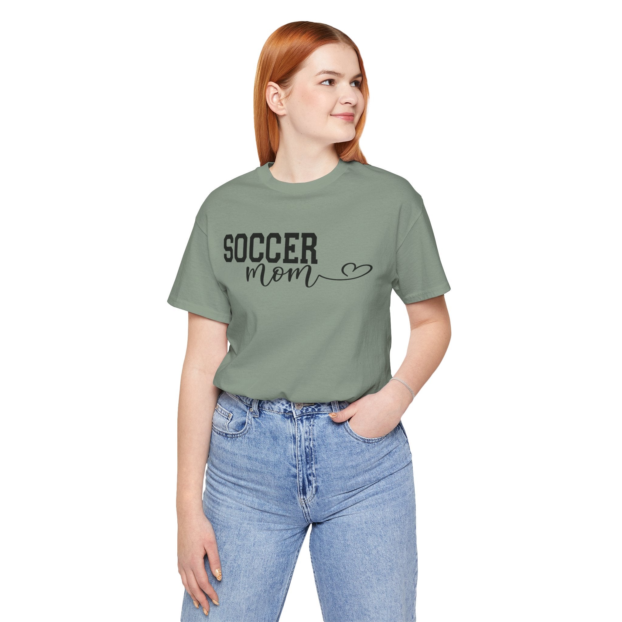 Soccer Mom Tee — Personalized Back Number & Name Soccer Shirt