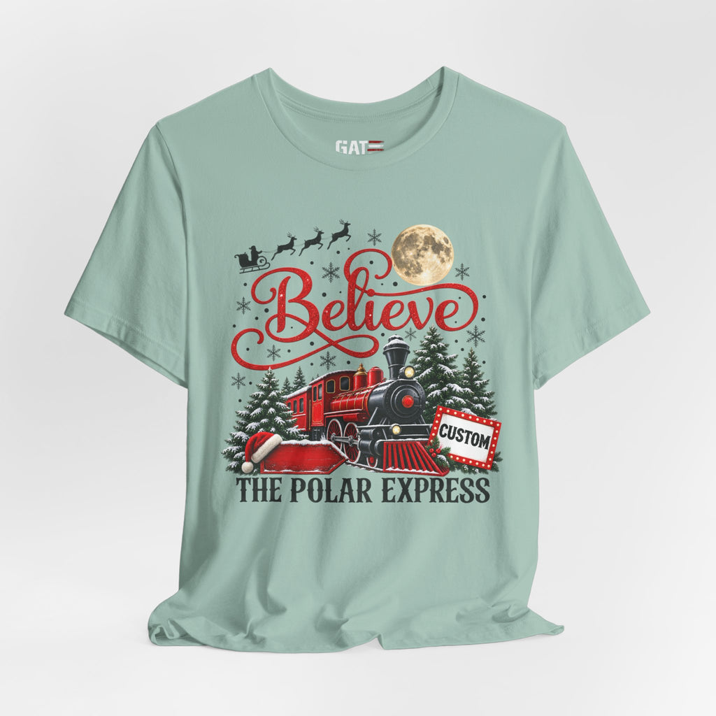 Personalized Polar Express Shirt - product mockup view 45