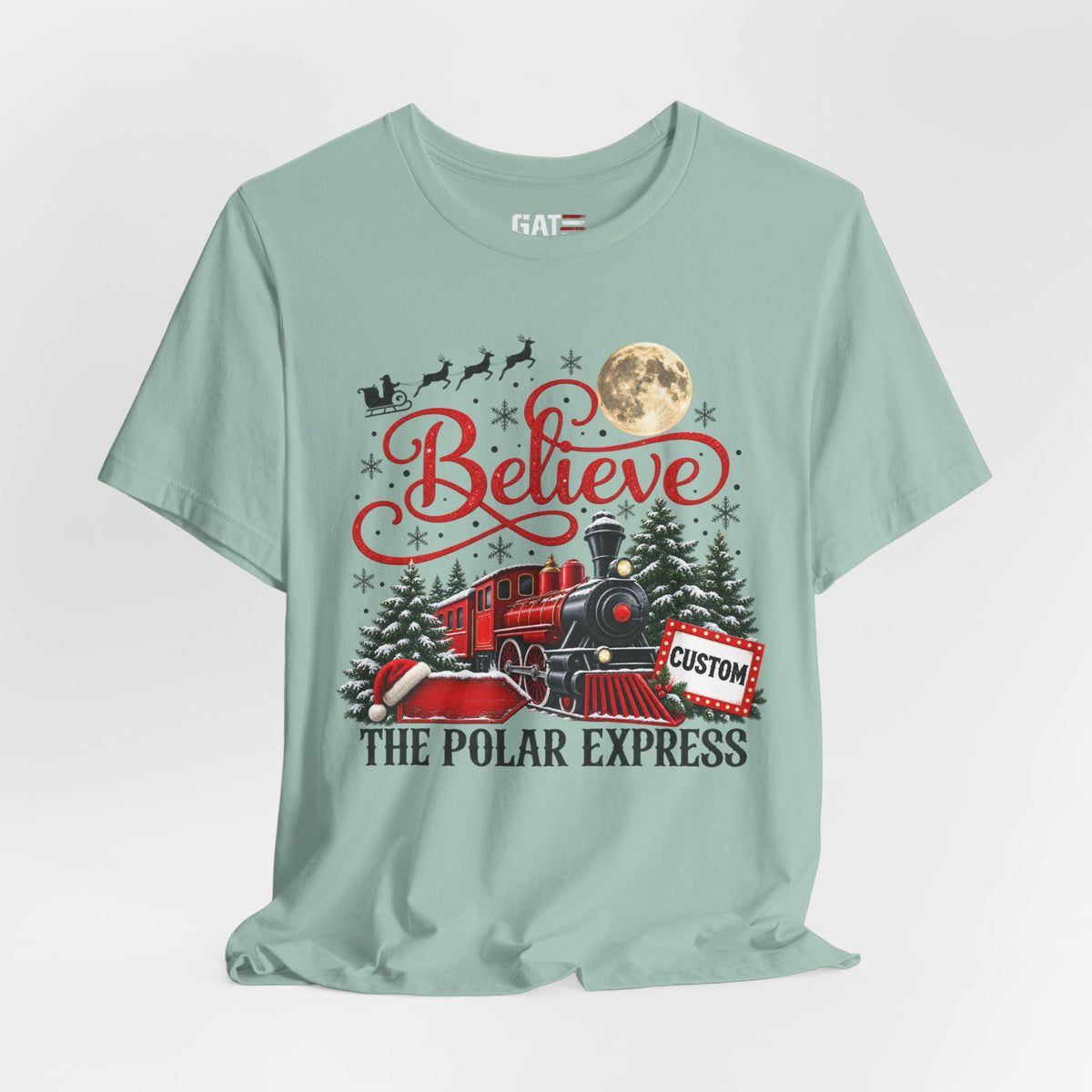Personalized Polar Express Shirt - product mockup view 45
