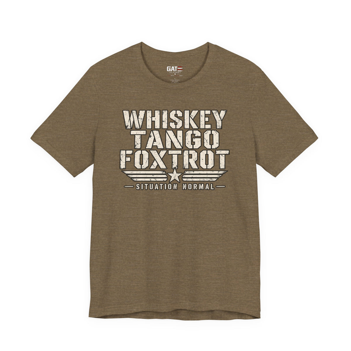 Whiskey Tango Foxtrot Situation Normal Shirt | Military Tee