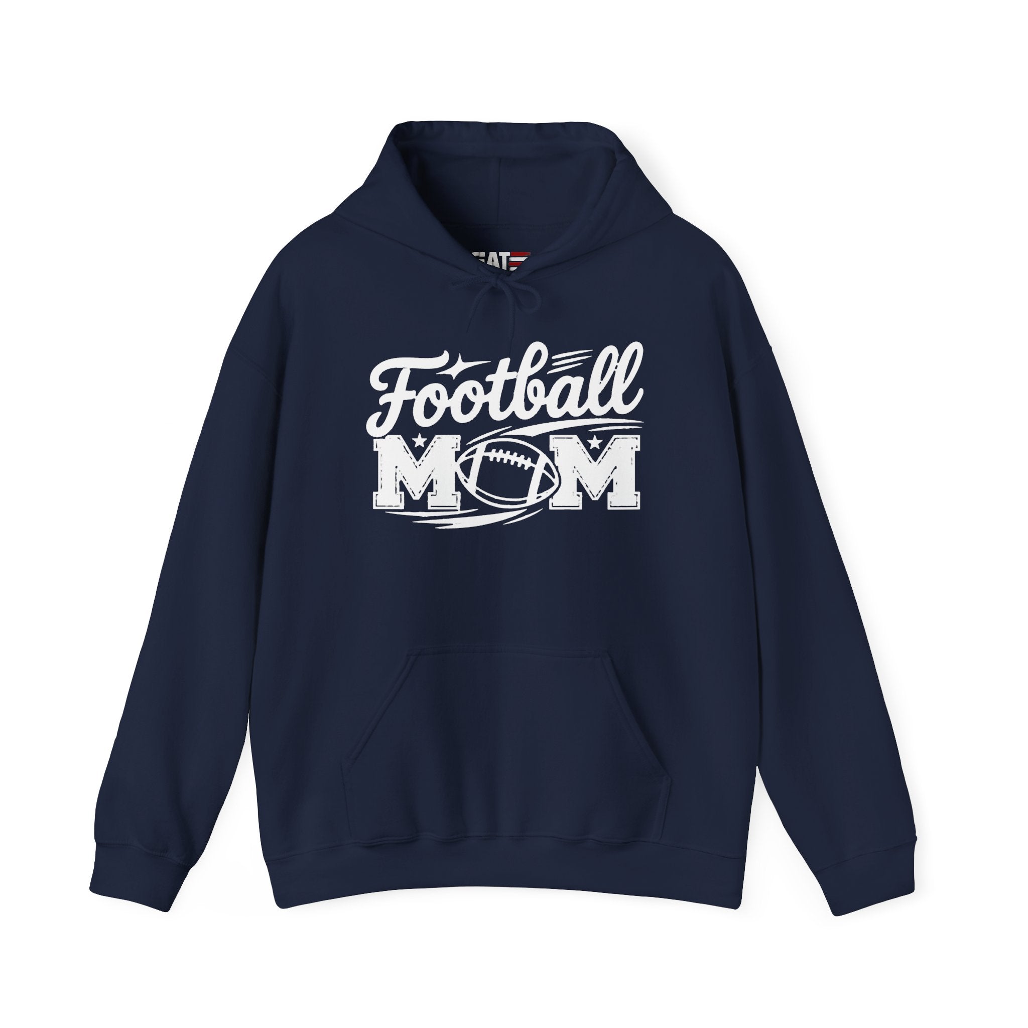 Football Mom Personalized Comfort Hoodie Custom Player Name Number Game Day Tee