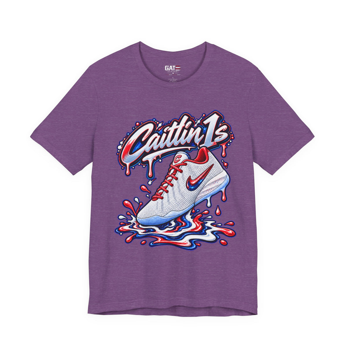 Caitlin Clark Caitlin 1s USA Whites Sneaker Shirt