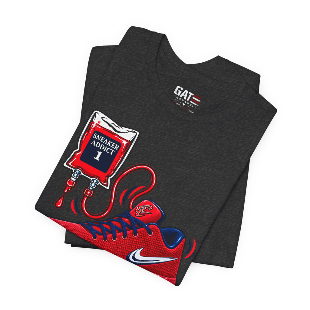 Caitlin Clark Caitlin 1s Addict Red Sneaker Shirt