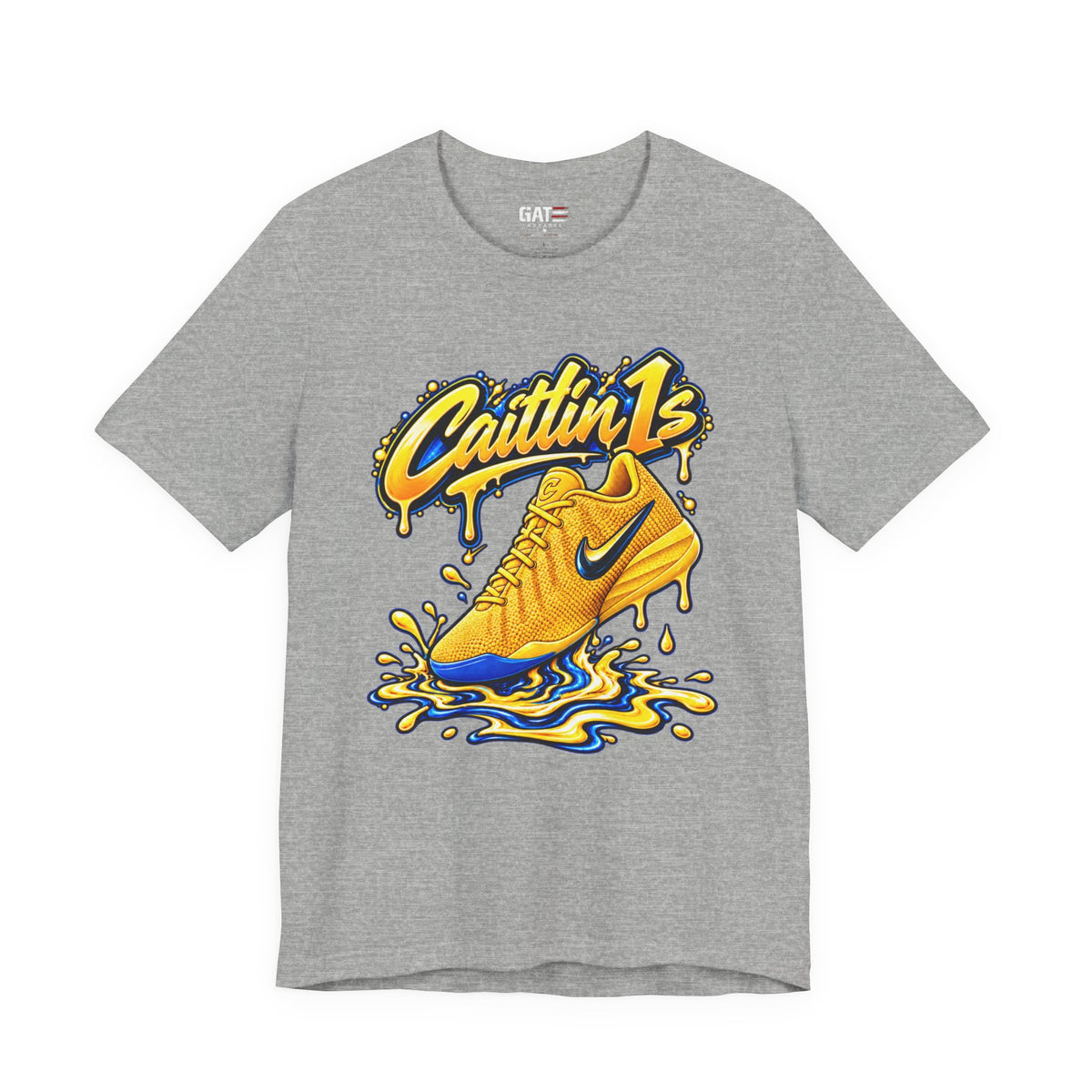 Caitlin Clark Caitlin 1s Yellow Zest Sneaker Shirt