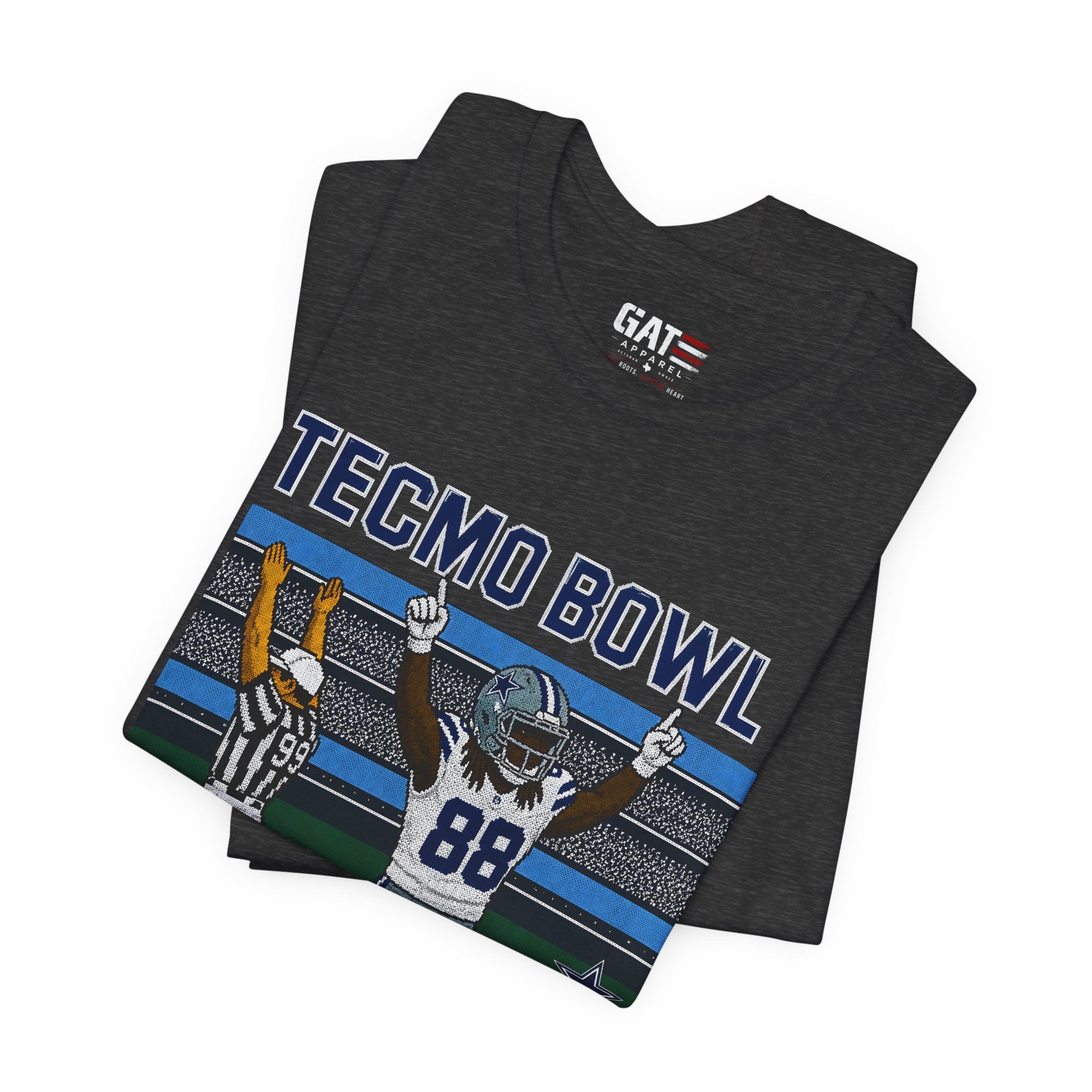 Copy of Retro CeeDee Lamb Shirt, Tecmo Bowl Inspired Cowboys Football Tee, Vintage 8 Bit Gamer Shirt, Touchdown Graphic Tee
