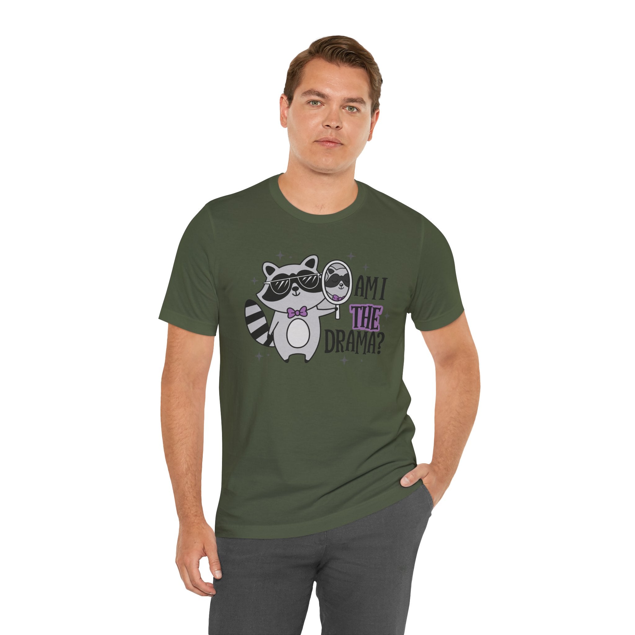Am I the Drama? Raccoon Graphic Tee