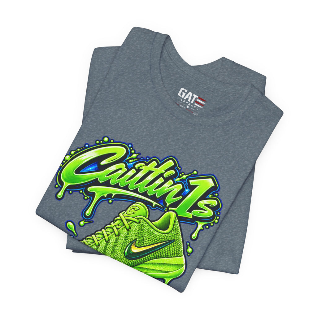 Caitlin Clark Caitlin 1s Electric Green Sneaker Shirt