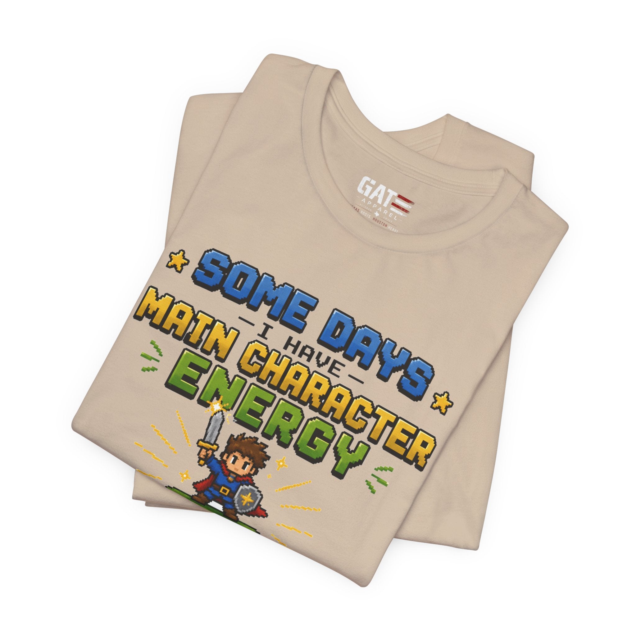 Main Character Energy Shirt | Retro Gaming Tee