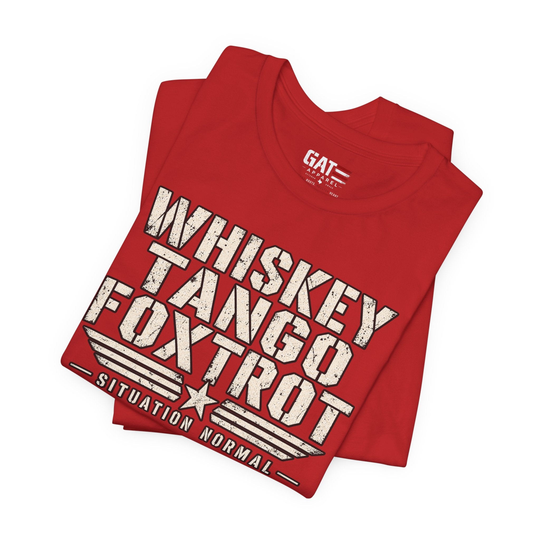 Whiskey Tango Foxtrot Tee — "Situation Normal" Military