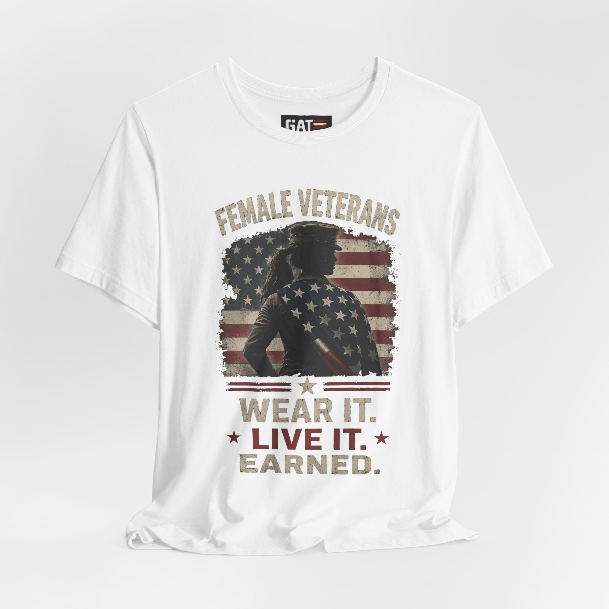 Female Veteran Shirt, Women Veteran Tee, Patriotic Military Shirt for Women, Female Veterans Gift, Veteran Pride Shirt, Women Who Served