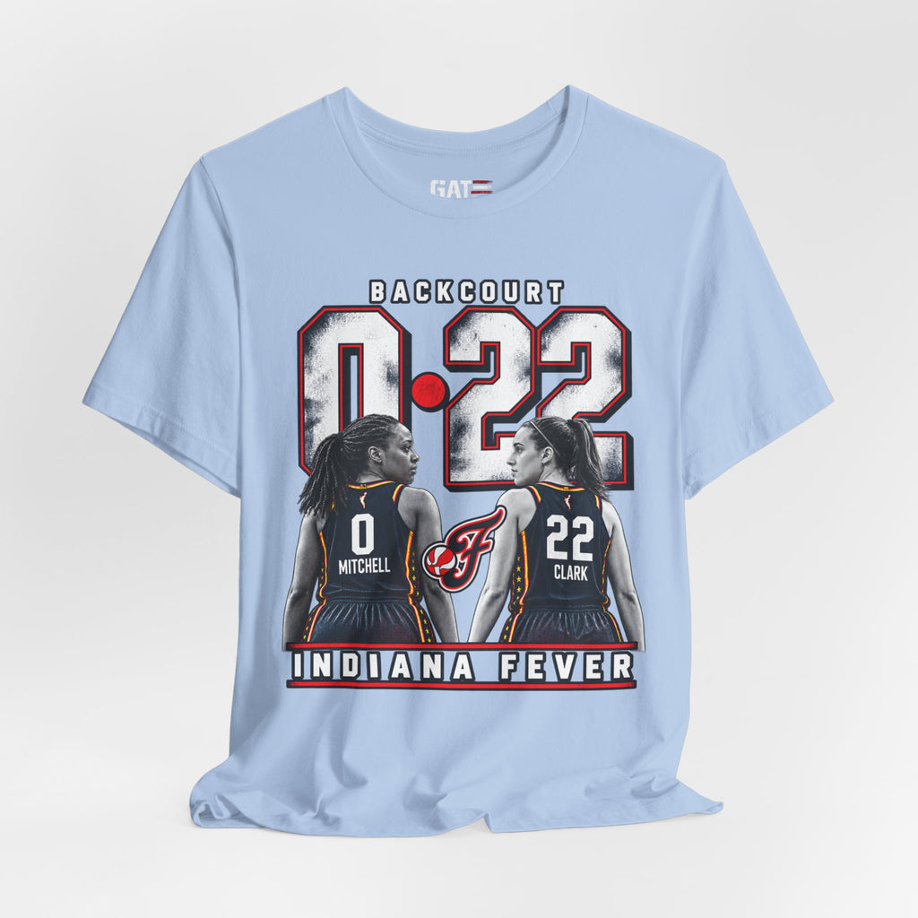Caitlin Clark & Kelsey Mitchell Backcourt Shirt | Indiana Fever WNBA