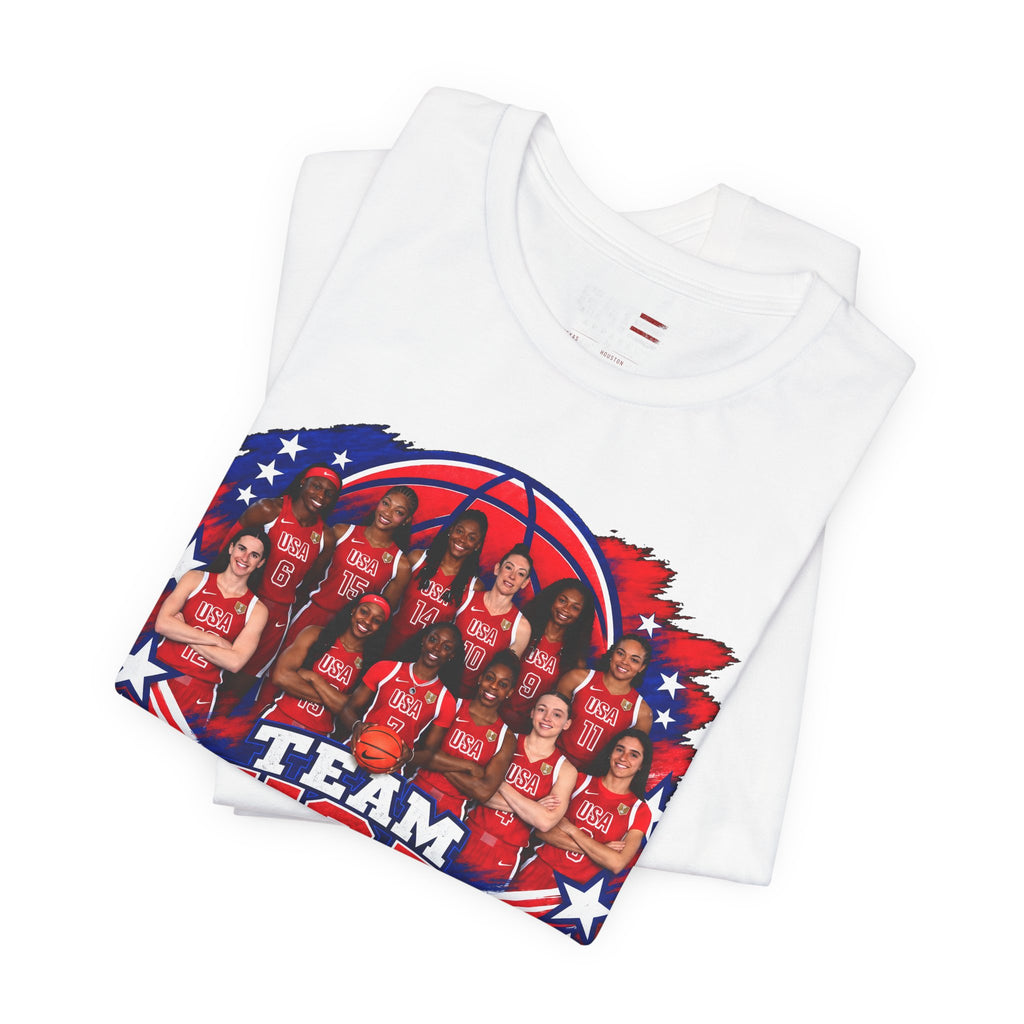 Team USA Women's Basketball Shirt | FIBA Tee 2026 Design 2