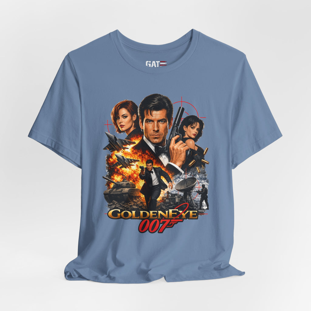 Retro Gamer Shirt, Classic N64 Gaming Tee, FPS Video Game Shirt, Old School Gamer Gift, Retro Gaming Movie Poster Tee | Graphic T-Shirt