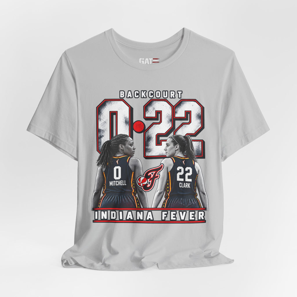 Caitlin Clark & Kelsey Mitchell Backcourt Shirt | Indiana Fever WNBA