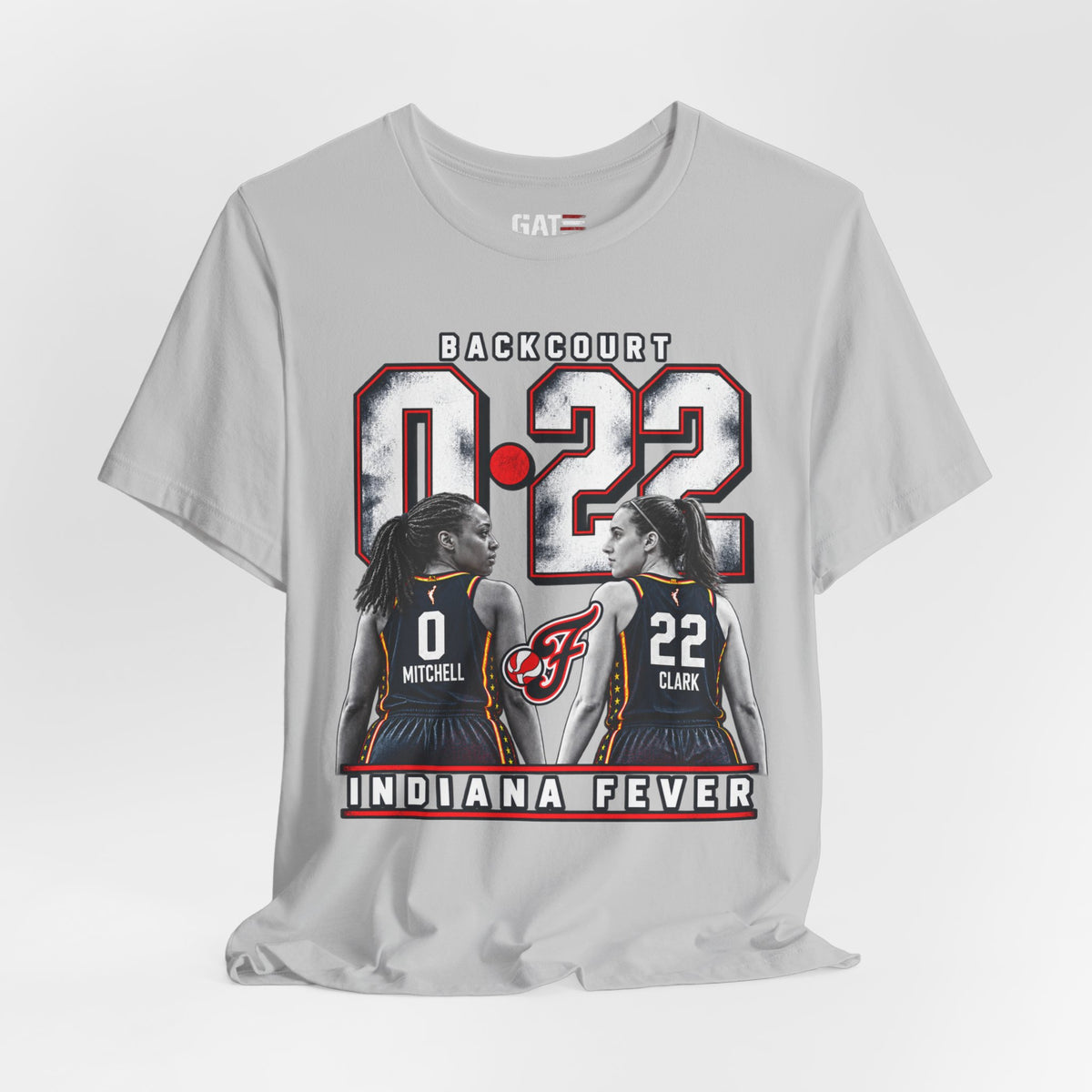 Caitlin Clark & Kelsey Mitchell Backcourt Shirt | Indiana Fever WNBA
