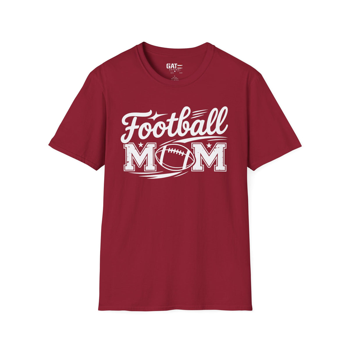 Personalized Football Mom Shirt | Name & Number Tee Style 7
