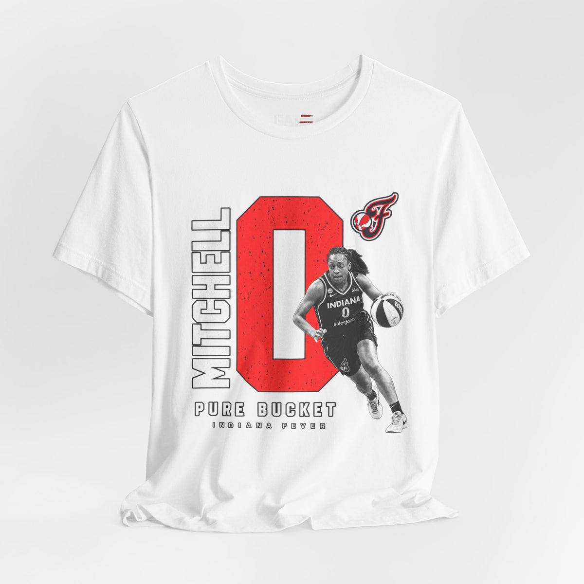 Kelsey Mitchell Shirt | Indiana Fever WNBA Basketball Tee