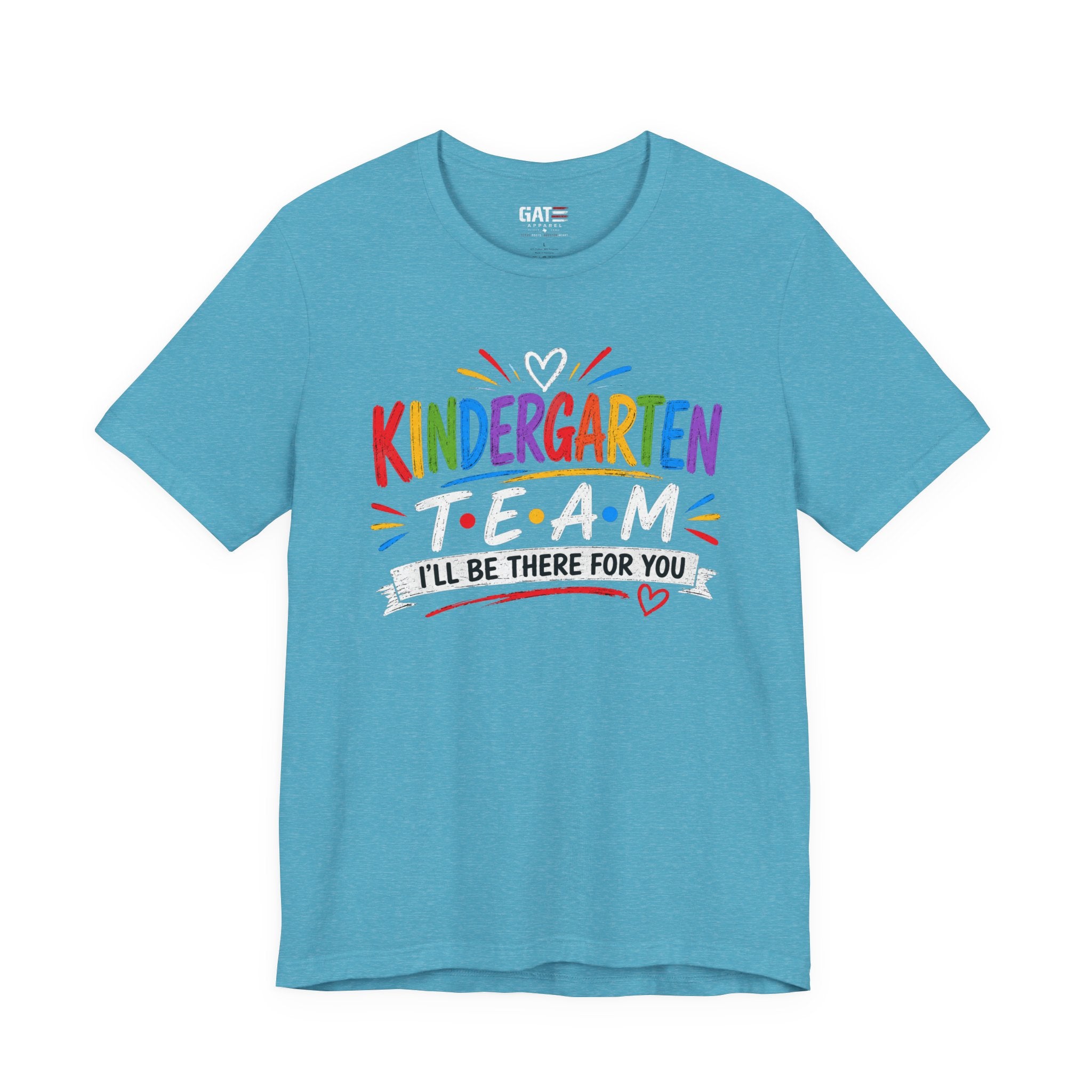 Kindergarten Team Tee, Teacher Squad Shirt, Color Dot Inspired Teacher Shirt, Grade Level Team Gift, School Staff Apparel, Friends Theme