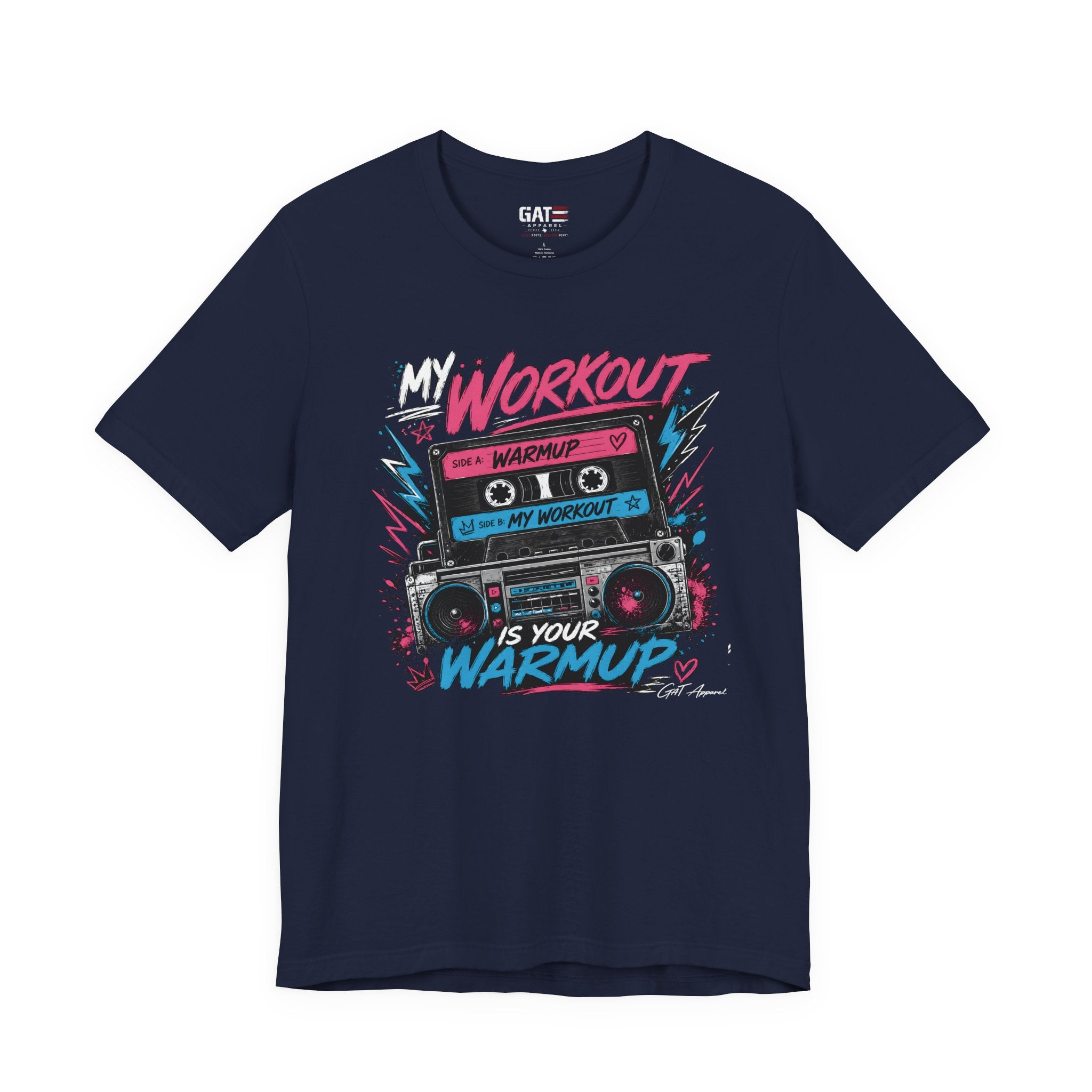 My Workout Is Your Warmup Shirt, Retro Gym Shirt, Women's Workout Tee, Fitness Graphic Shirt, 80s Gym Shirt