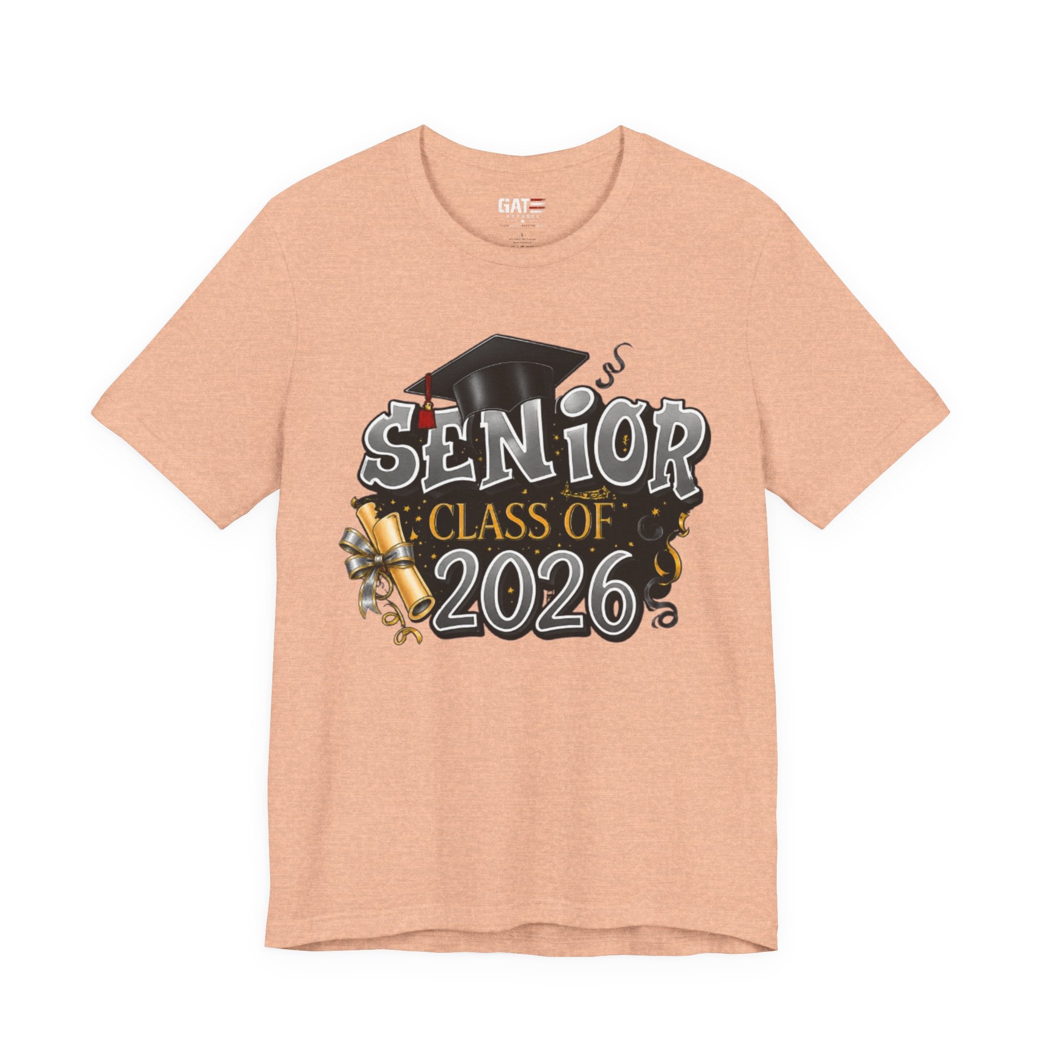 Custom Graduating Year Senior Class T-Shirt