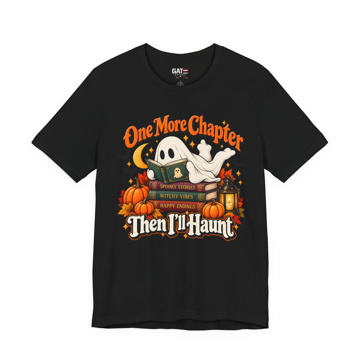One More Chapter Then I'll Haunt Shirt | Halloween Book Tee