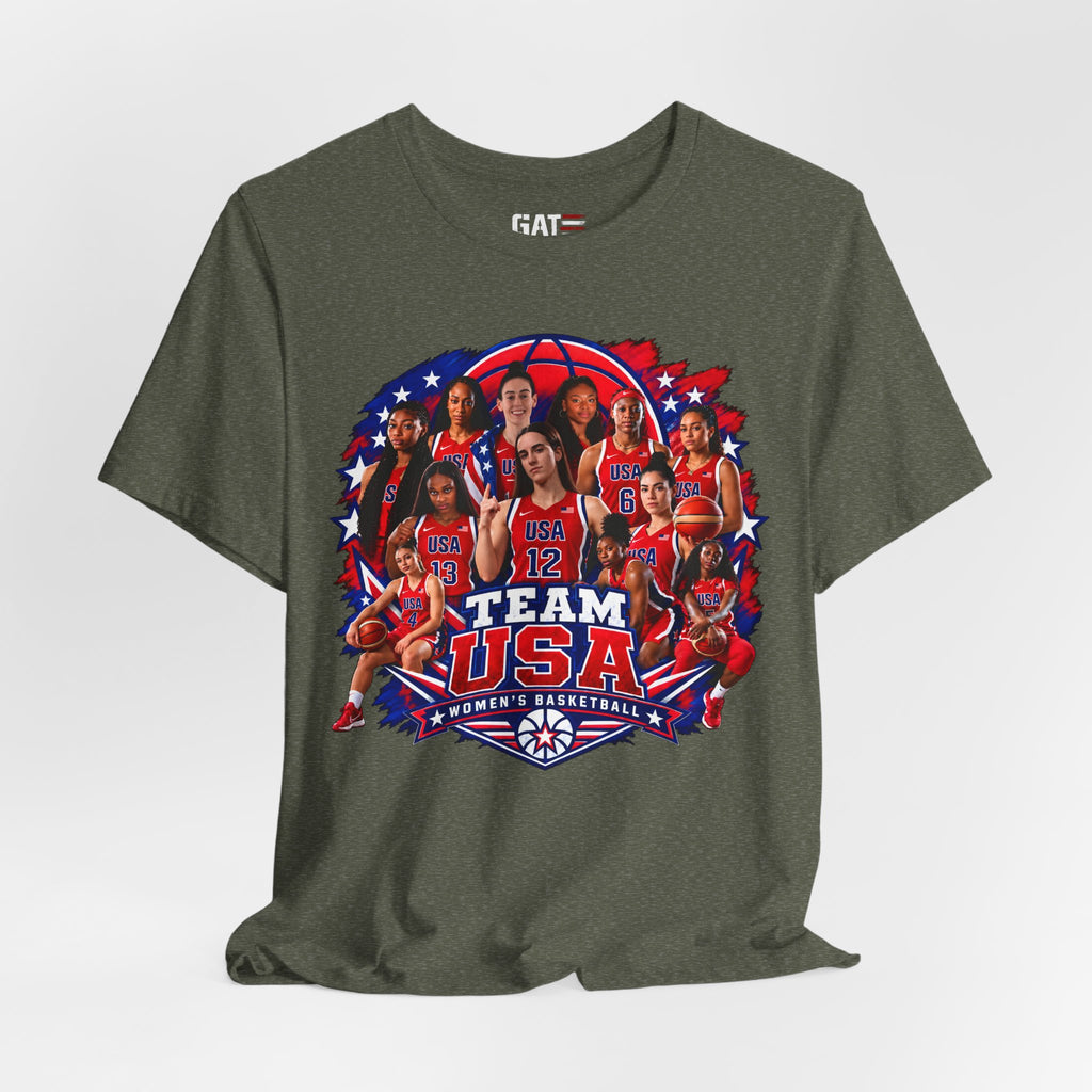 Team USA Women's Basketball Shirt | FIBA Tee 2026 Design 1