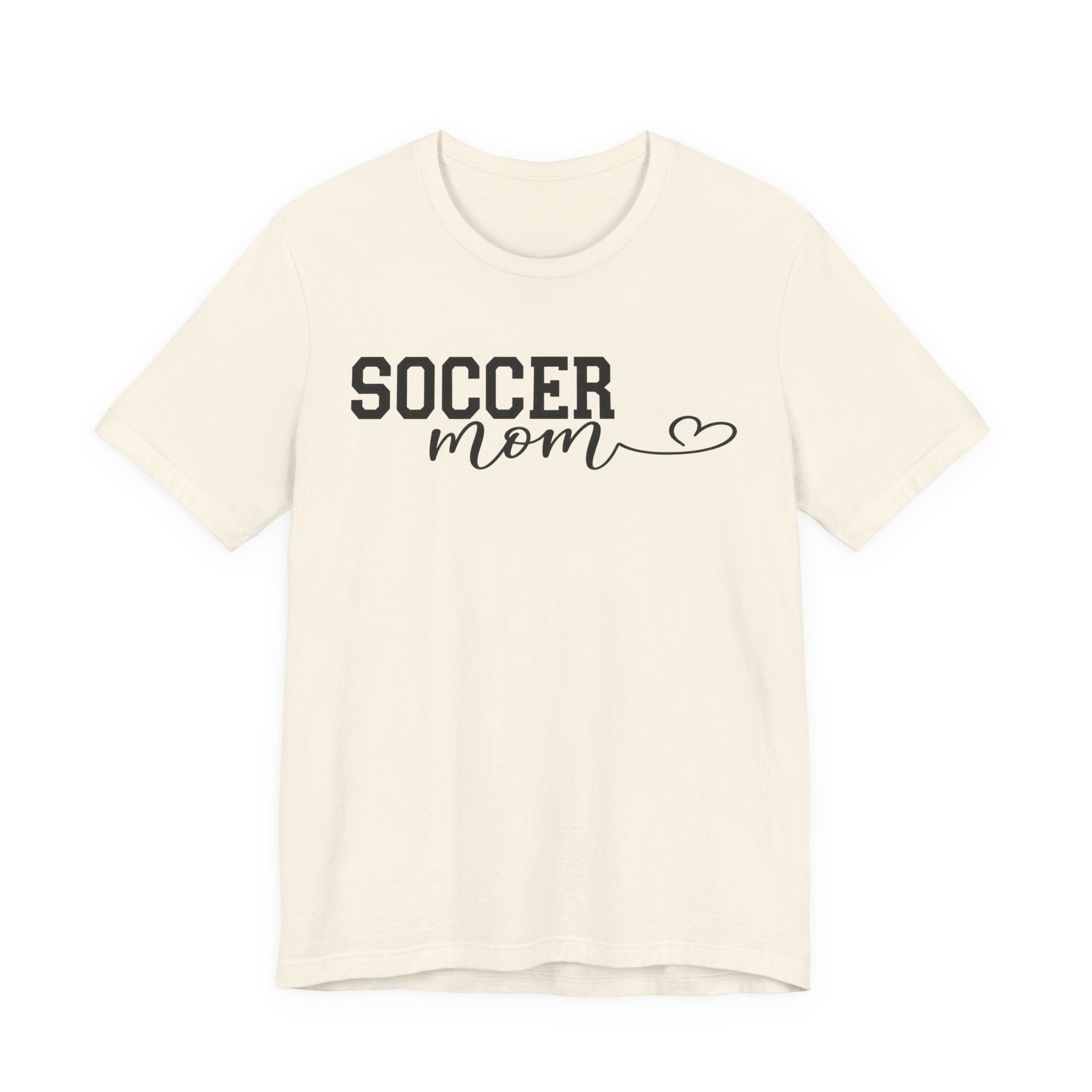 Soccer Mom Tee — Personalized Back Number & Name Soccer Shirt