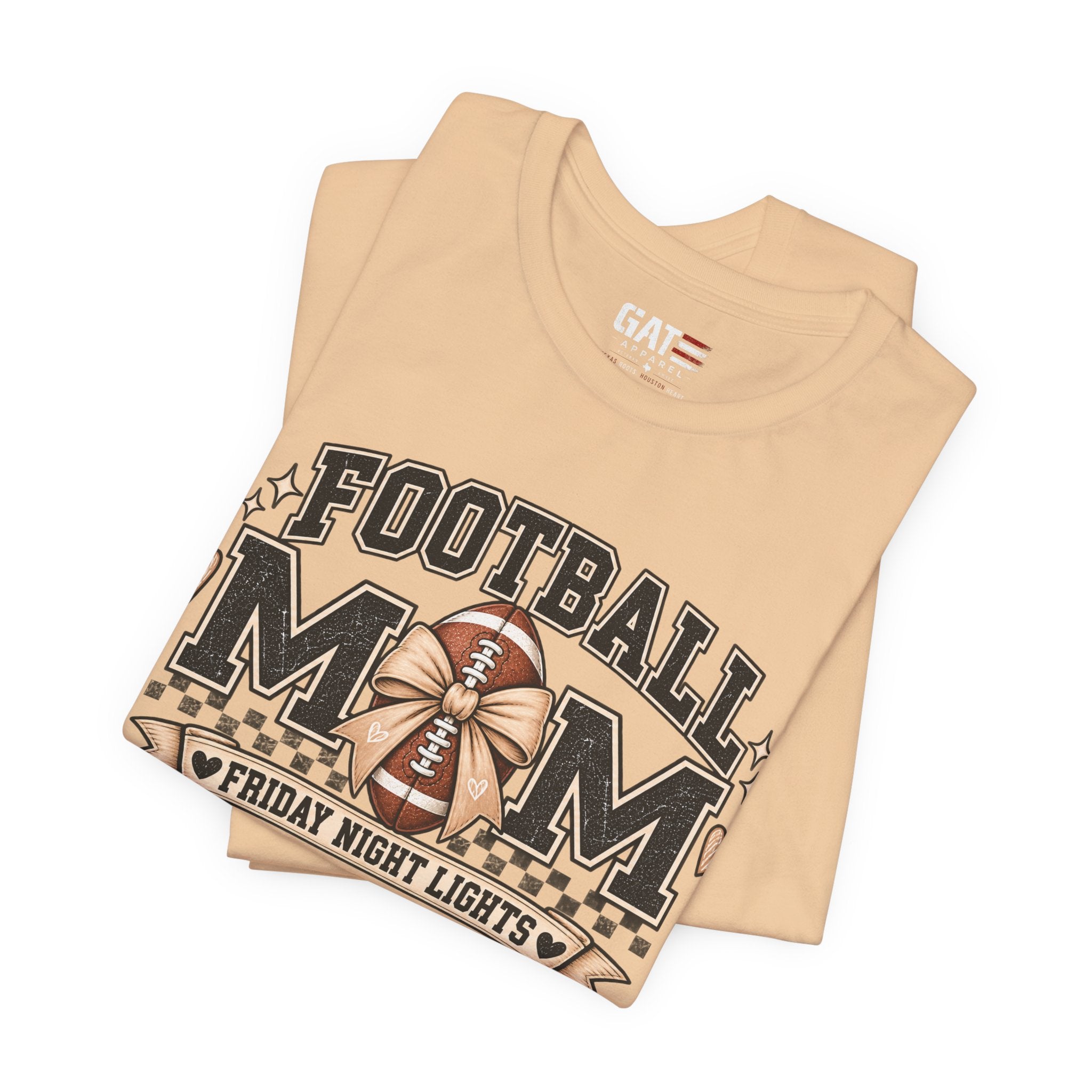 Football Mom Personalized Shirt Custom Player Name Number Game Day Tee