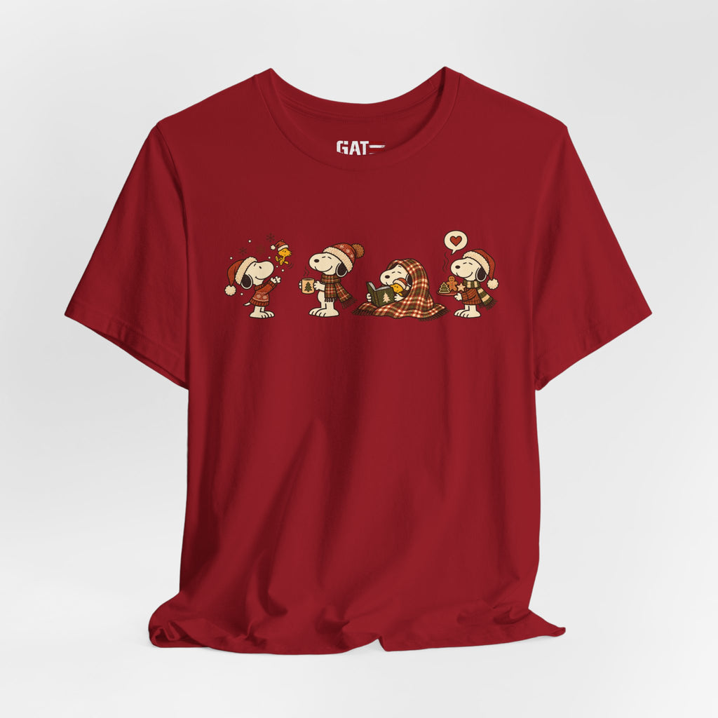 Cozy Christmas Snoopy Shirt - product mockup view 42
