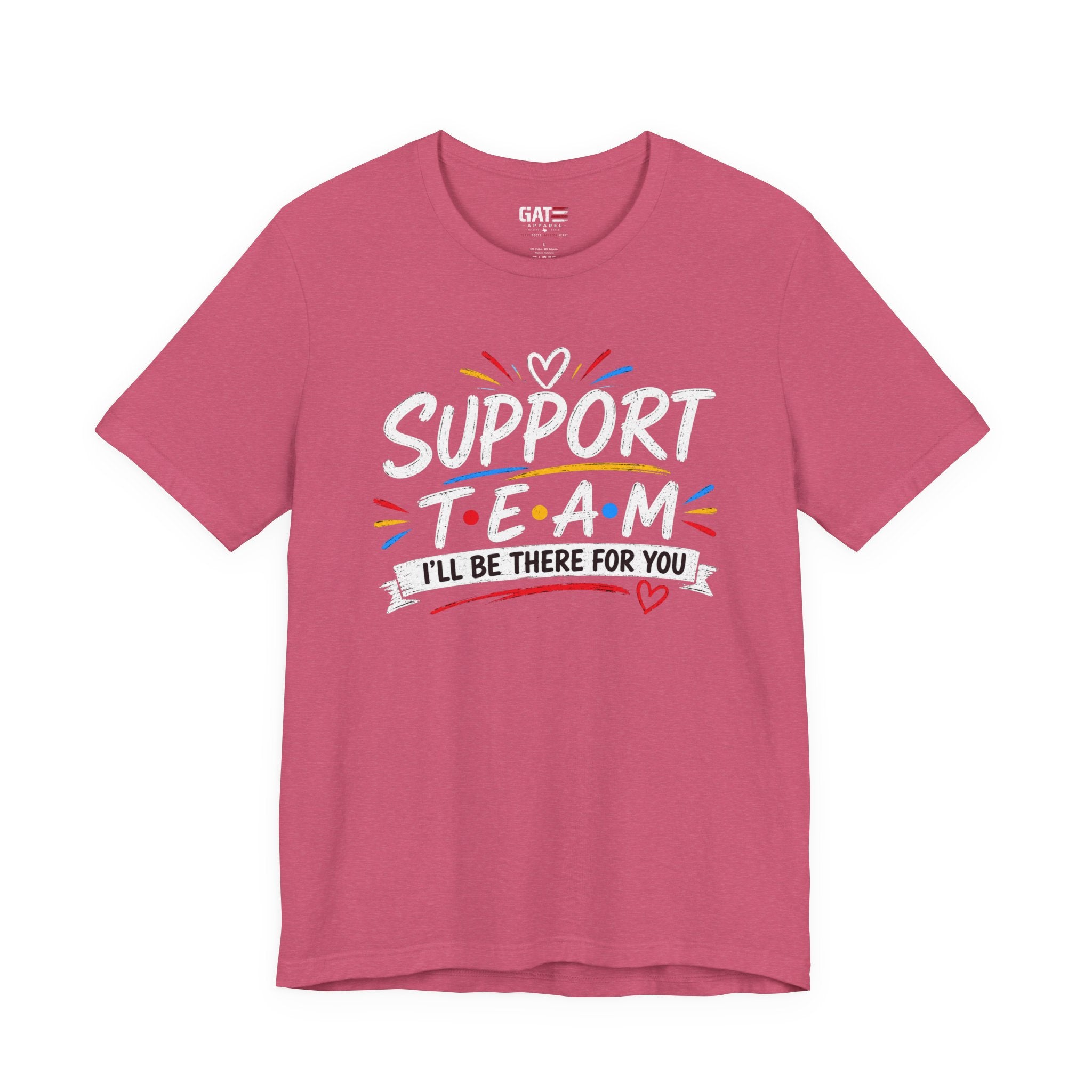 School Support Team Shirt, School Support Staff Tee, In Class Support Teacher Shirt, Paraprofessional Gift, Back to School Staff Tee