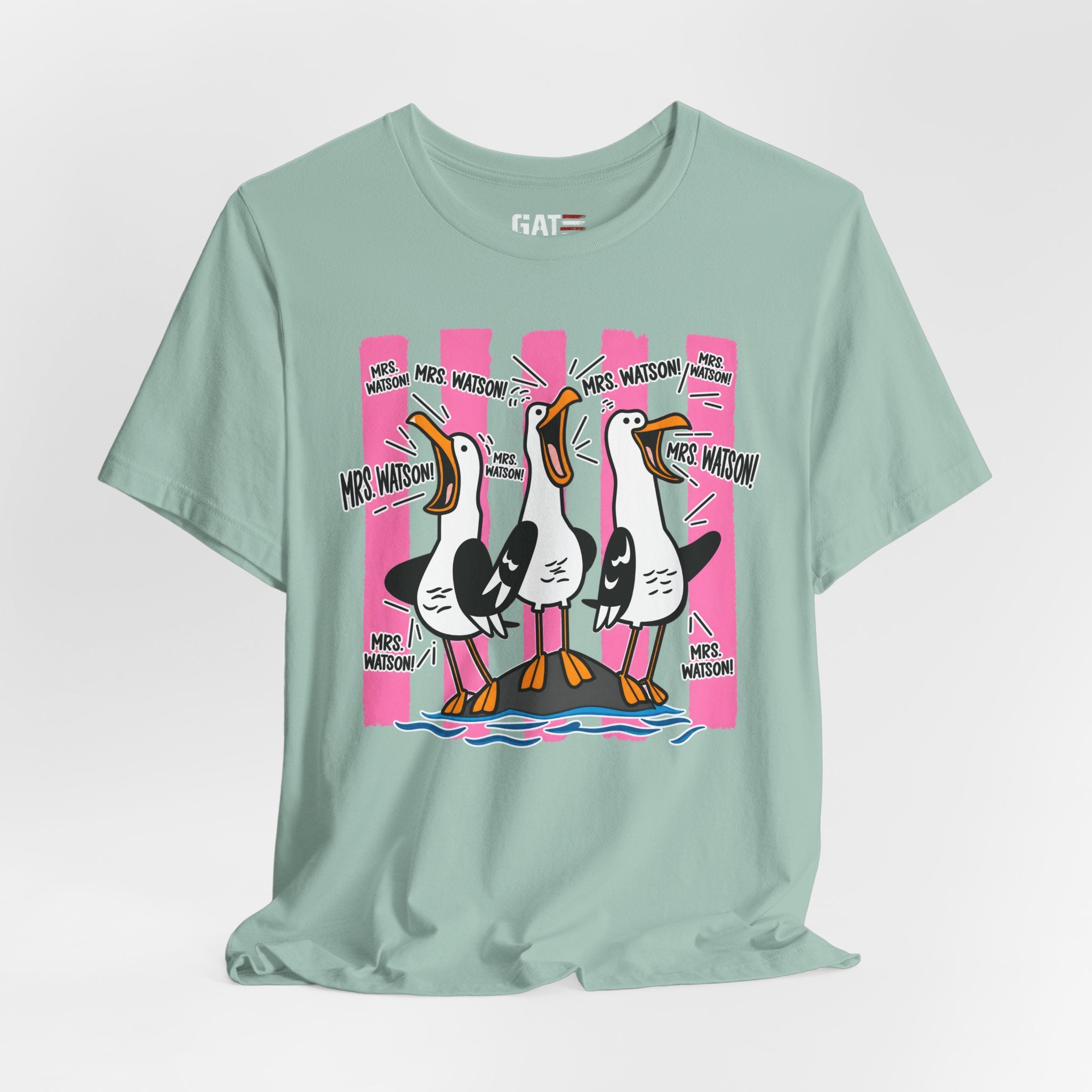Mine Mine Mine Custom Teacher Shirt – Personalized Seagull Tee