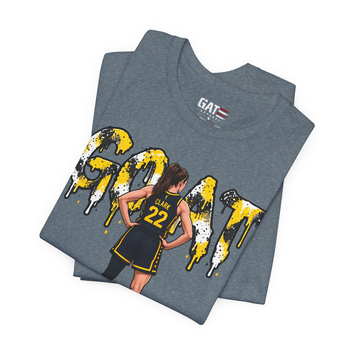 Caitlin Clark Caitlin 1s GOAT Yellow Sneaker Shirt