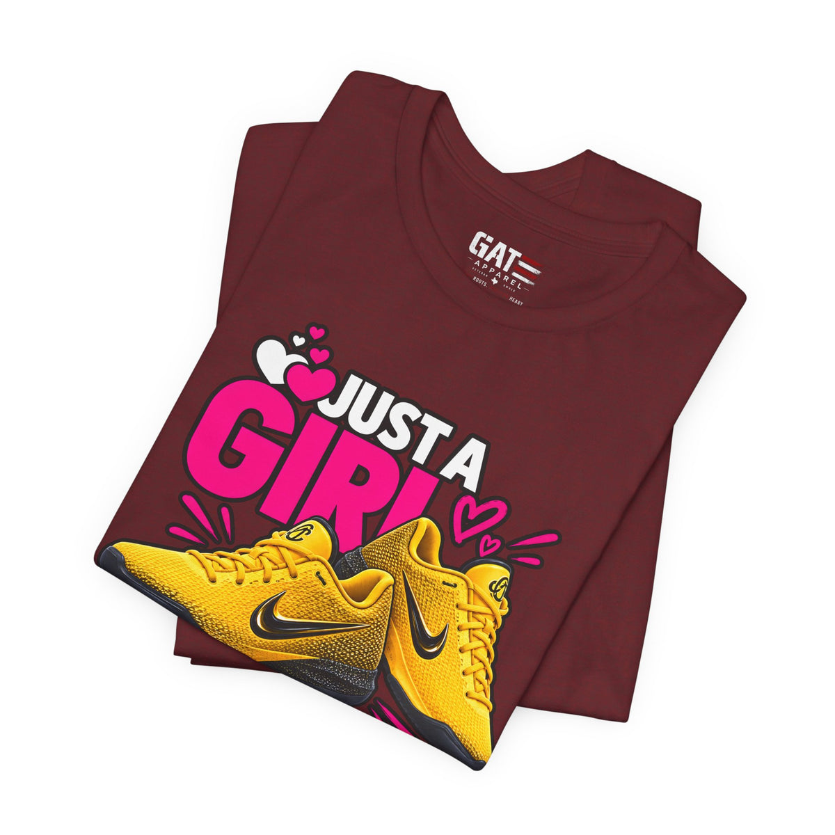 Caitlin Clark Caitlin 1s Just a Girl Sneaker Shirt | Style 3