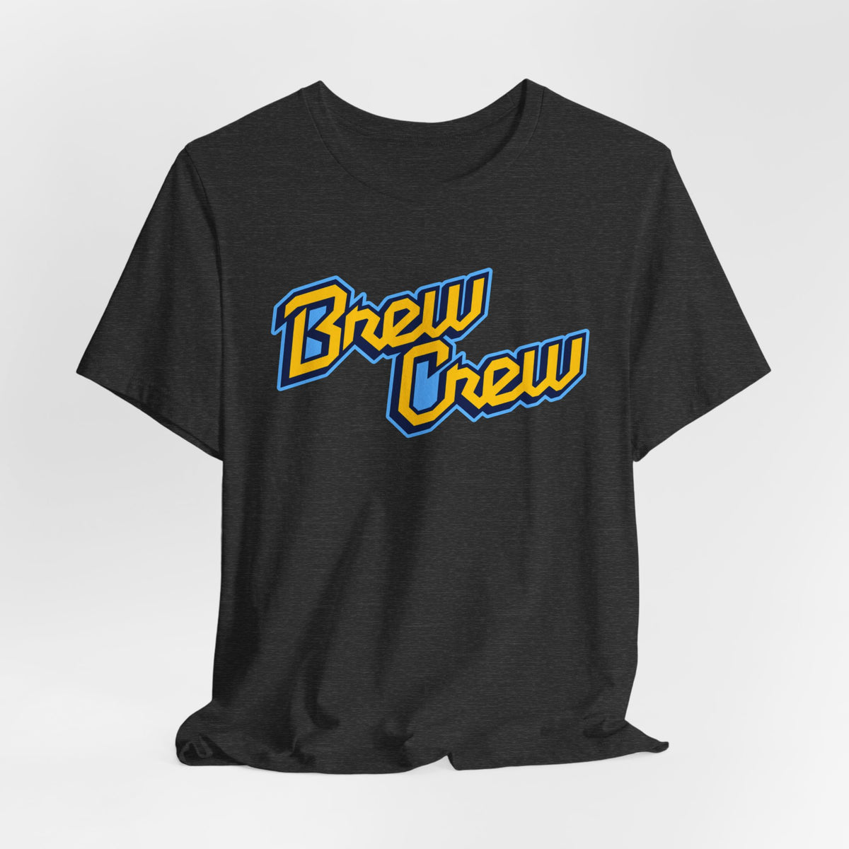 Milwaukee Brewers Brew Crew blue and gold lettering T-shirt - alternate product photo 17