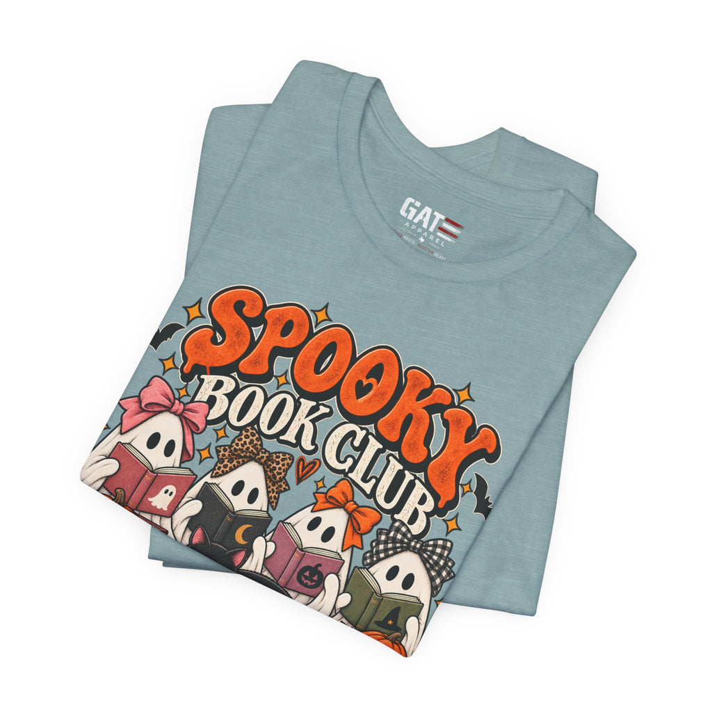Spooky Book Club Halloween Shirt | Ghost Reading Tee