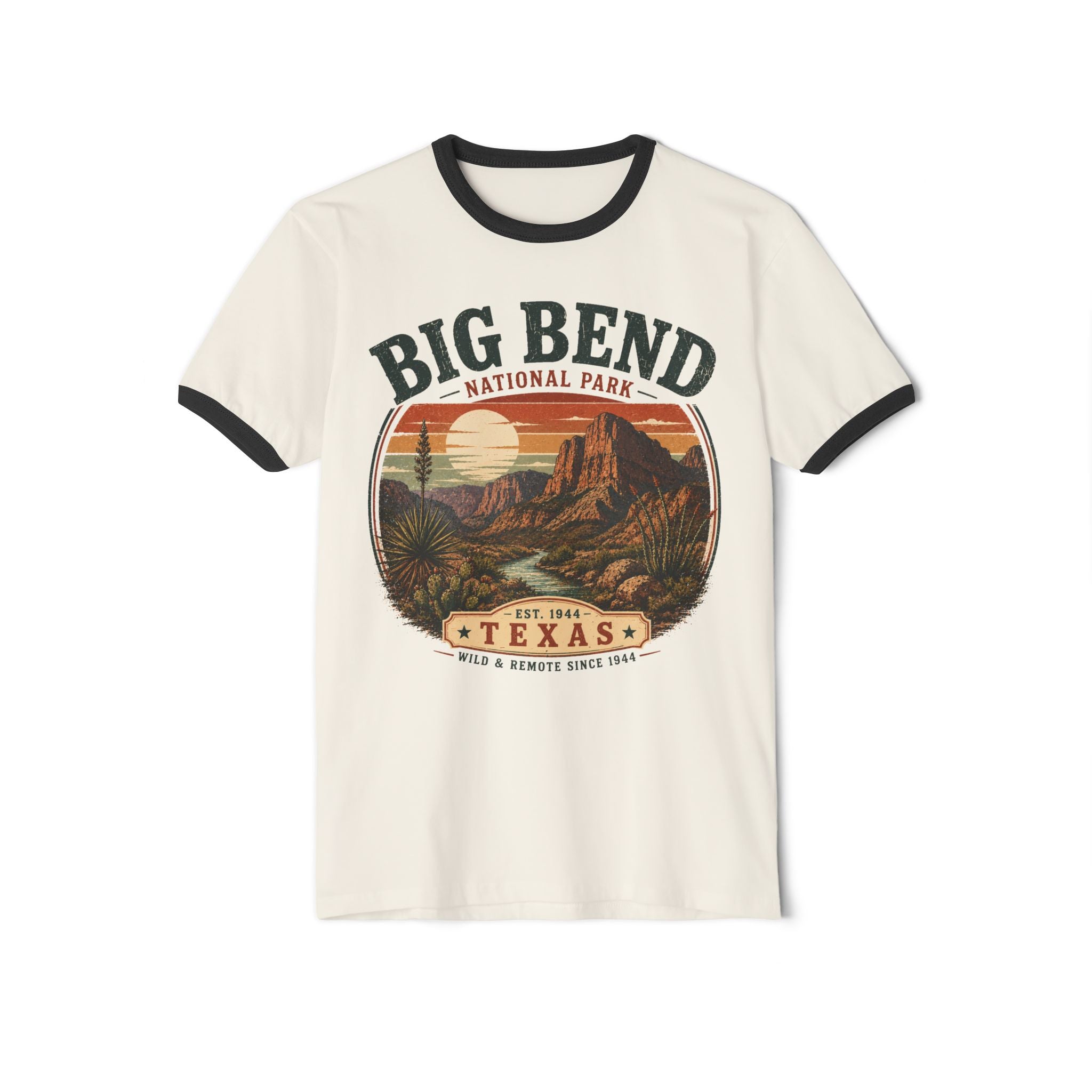 Big Bend National Park Texas Ringer T-Shirt
