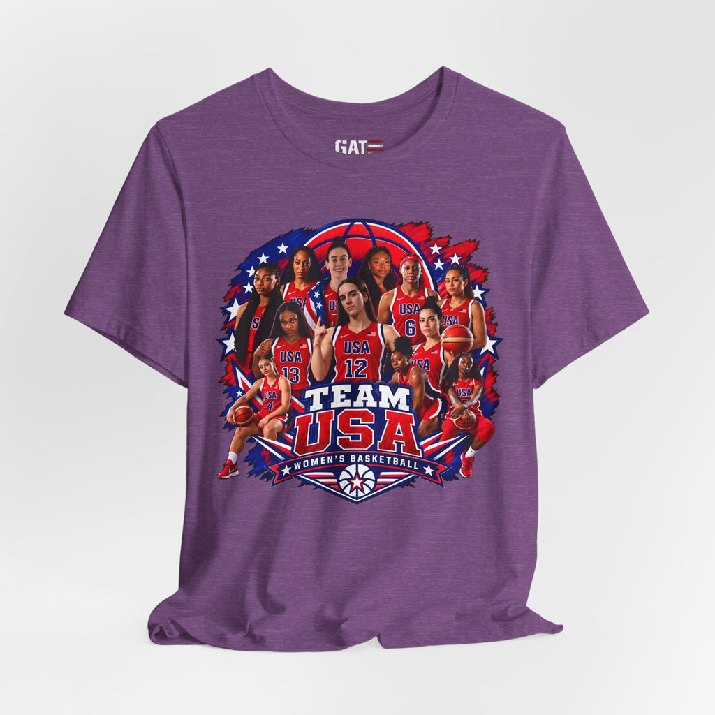 Team USA Women's Basketball Shirt | FIBA Tee 2026 Design 1