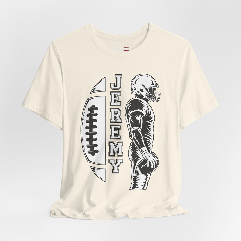Football Mom Personalized Shirt Custom Player Name Number Game Day Tee