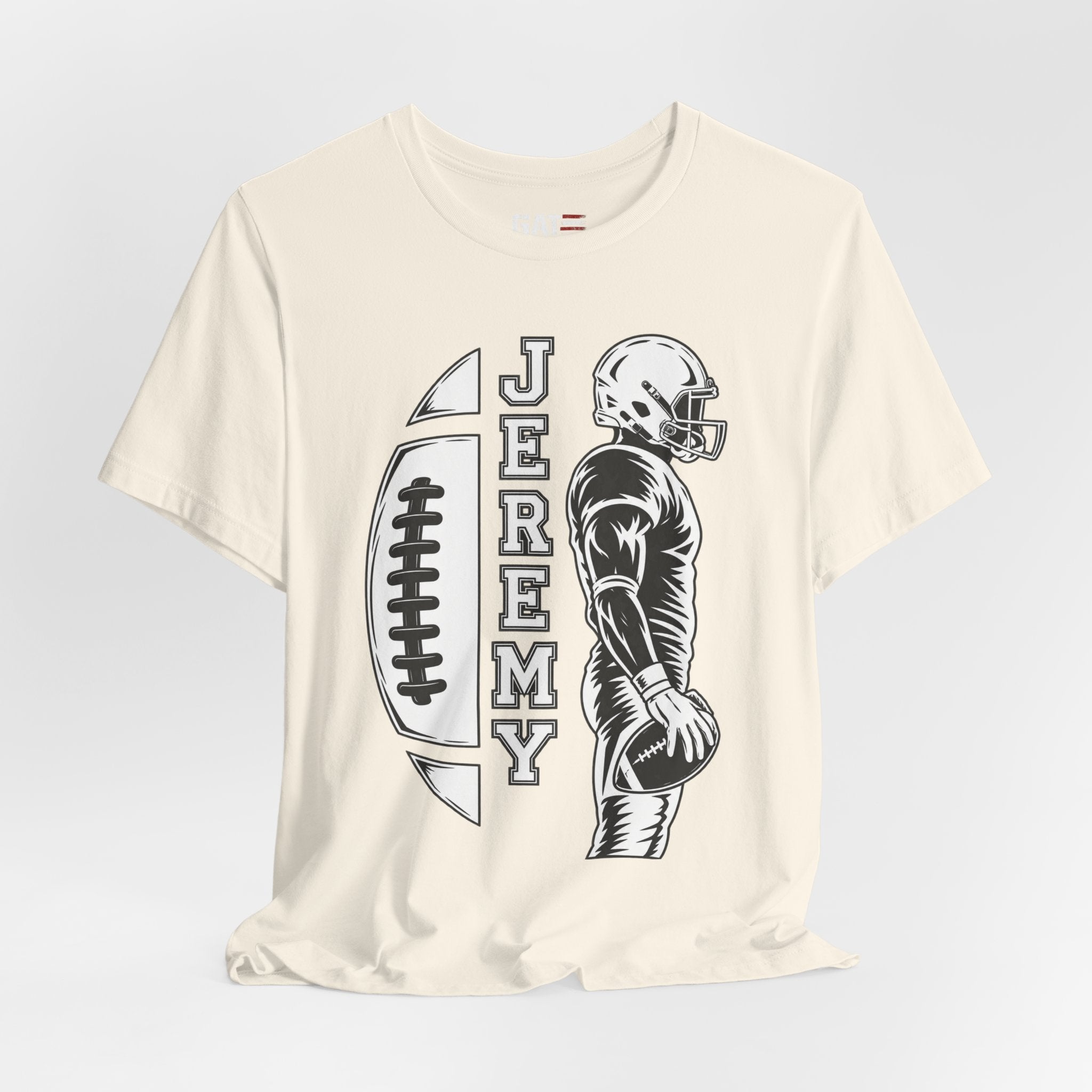 Football Mom Personalized Shirt Custom Player Name Number Game Day Tee