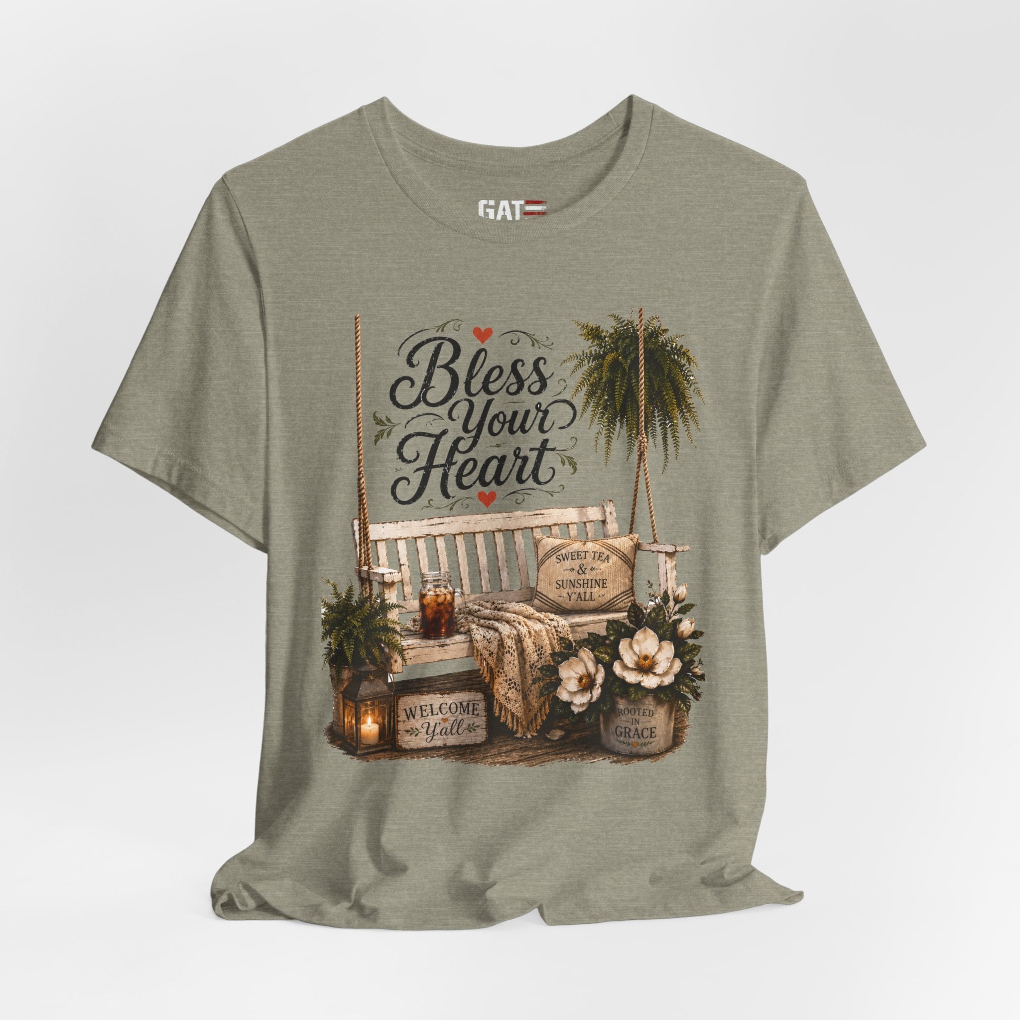 Funny Southern Shirt, Bless Your Heart Tee, Southern Humor Graphic Tee, Magnolia Floral Shirt, Country Girl Gift, Farmhouse Style Tee