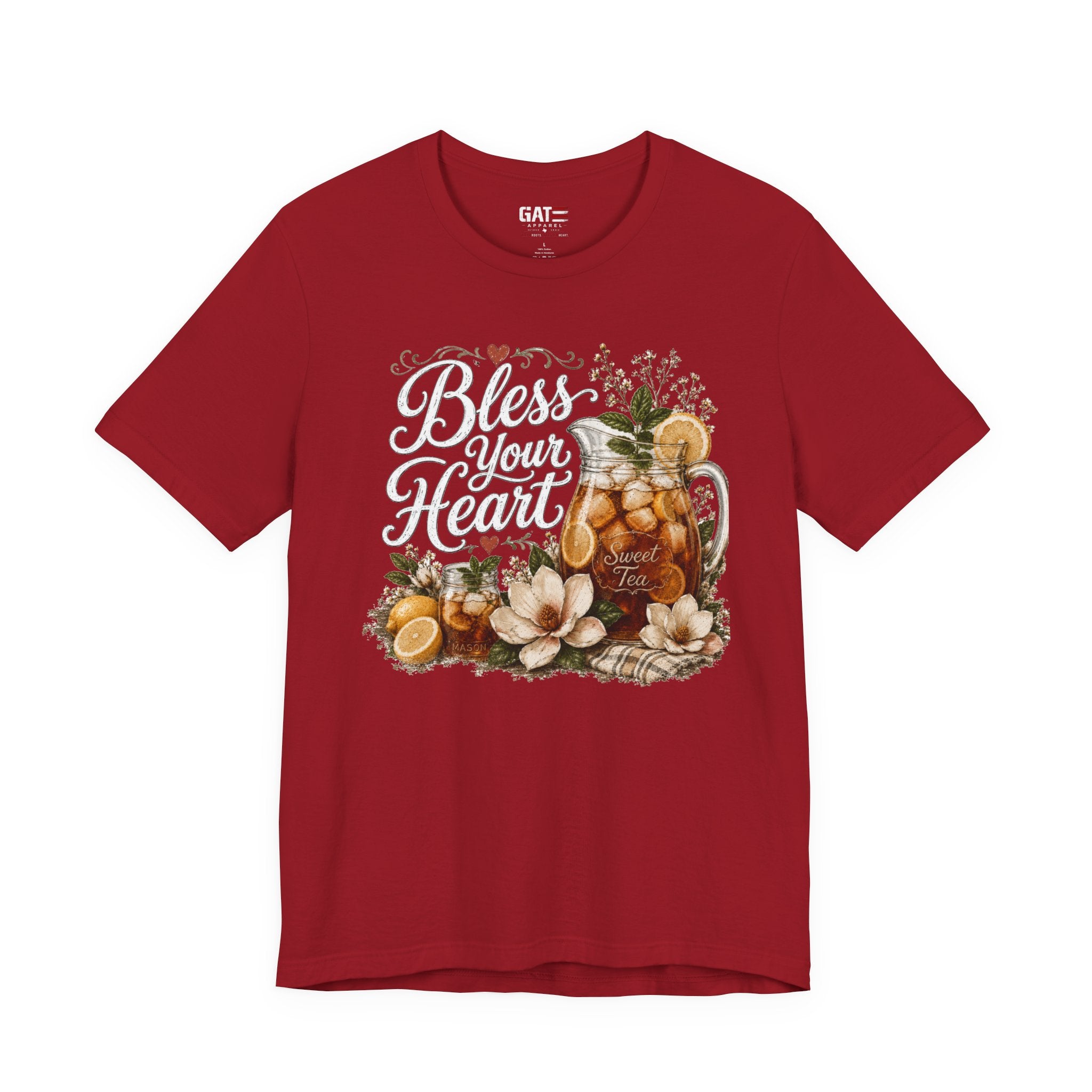 Funny Southern Shirt, Bless Your Heart Tee, Southern Humor Graphic Tee, Magnolia Floral Shirt, Country Girl Gift, Farmhouse Style Tee