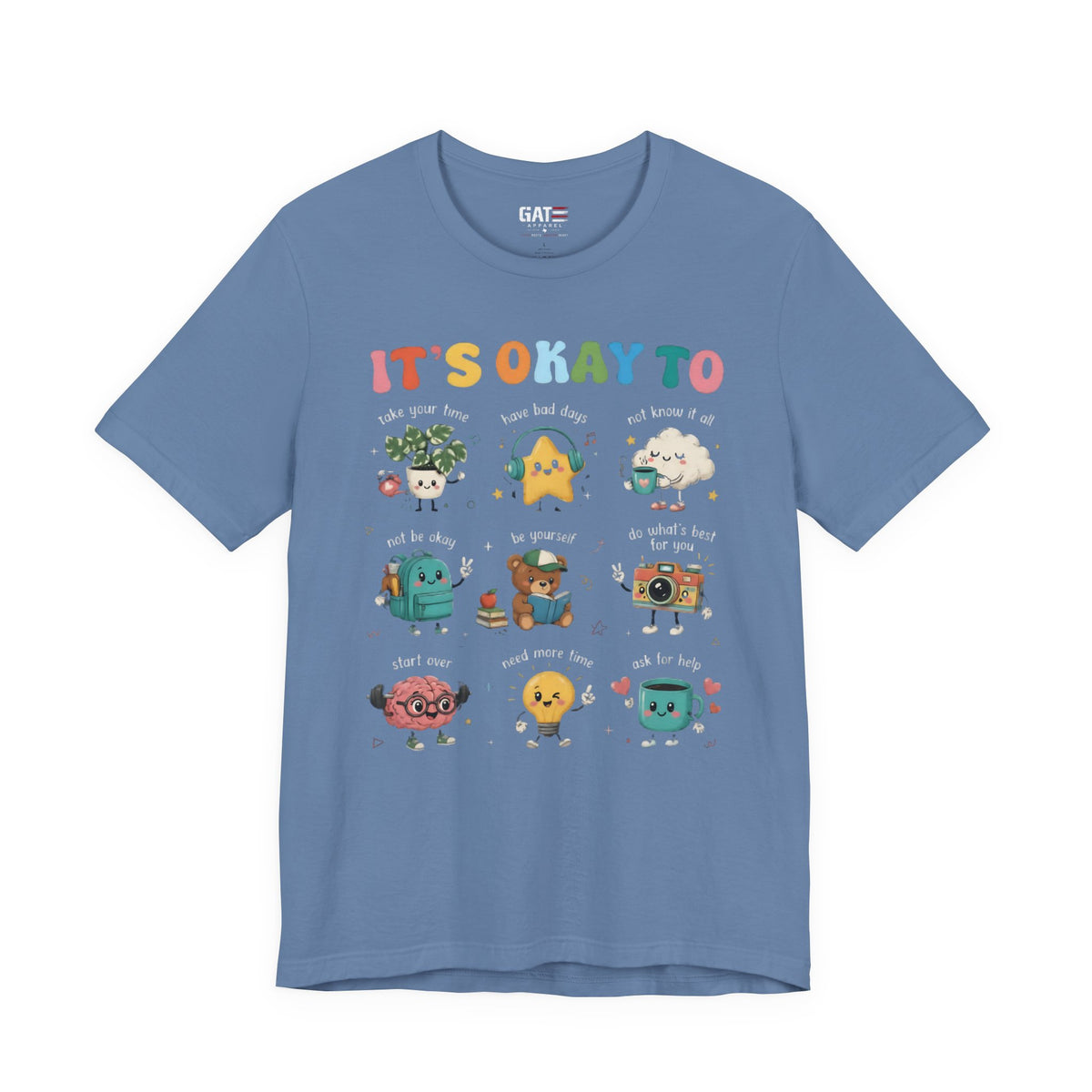 It's Okay To Mental Health Shirt | Awareness Graphic Tee