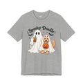 Spooky Doodle Halloween T-Shirt — Ghost & Doodle Dog Pumpkin Costume